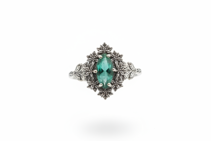 Jenny Emerald Ring