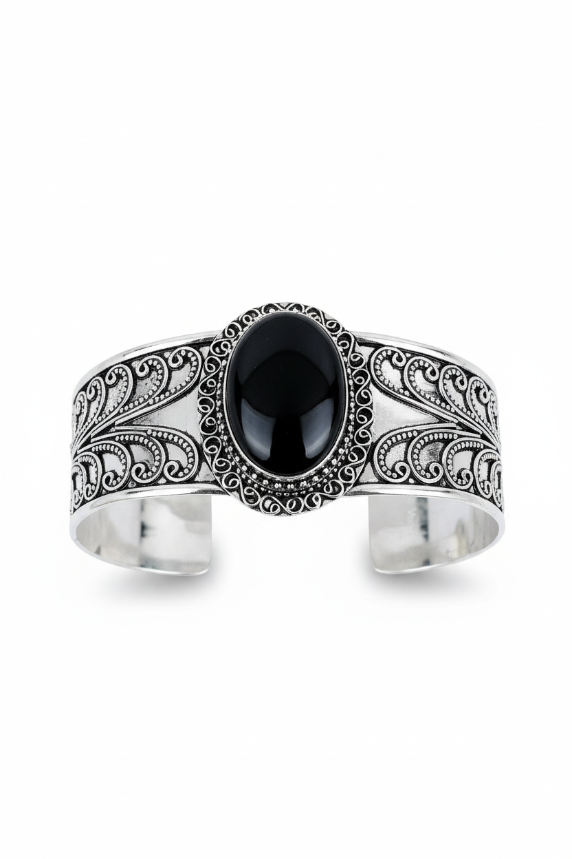 Laurel Onyx Bracelet