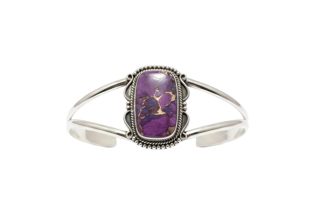 Vivian Purple Turquoise Bracelet