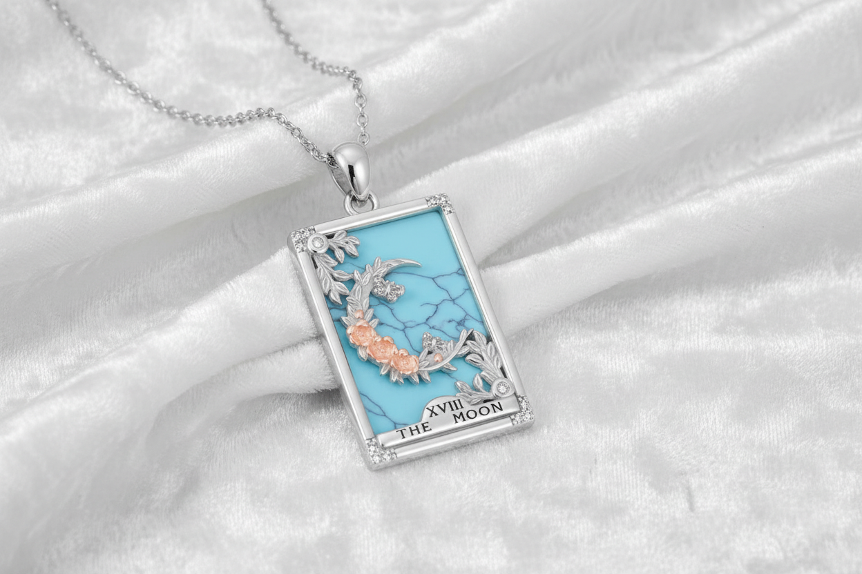 Moon Tarot Necklace