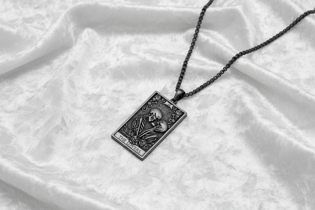 Lovers Tarot necklace