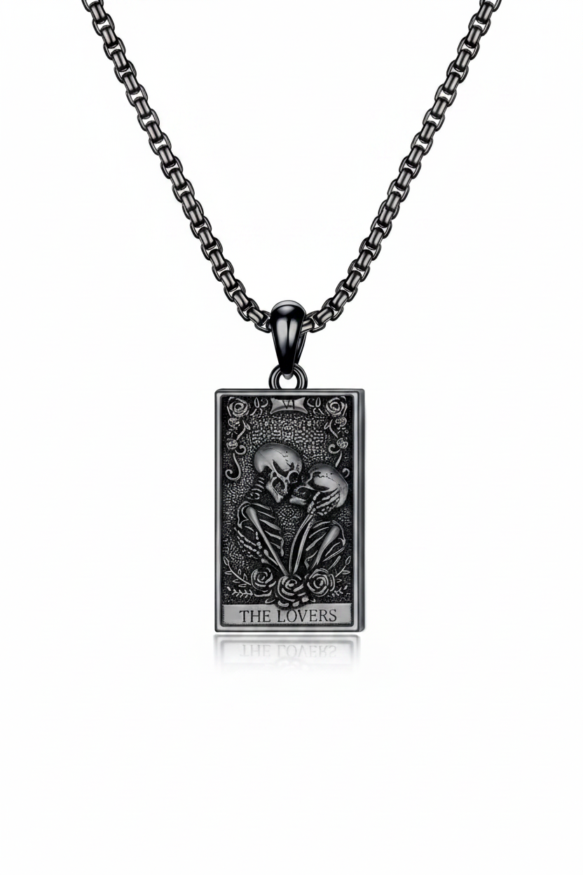 Lovers Tarot necklace
