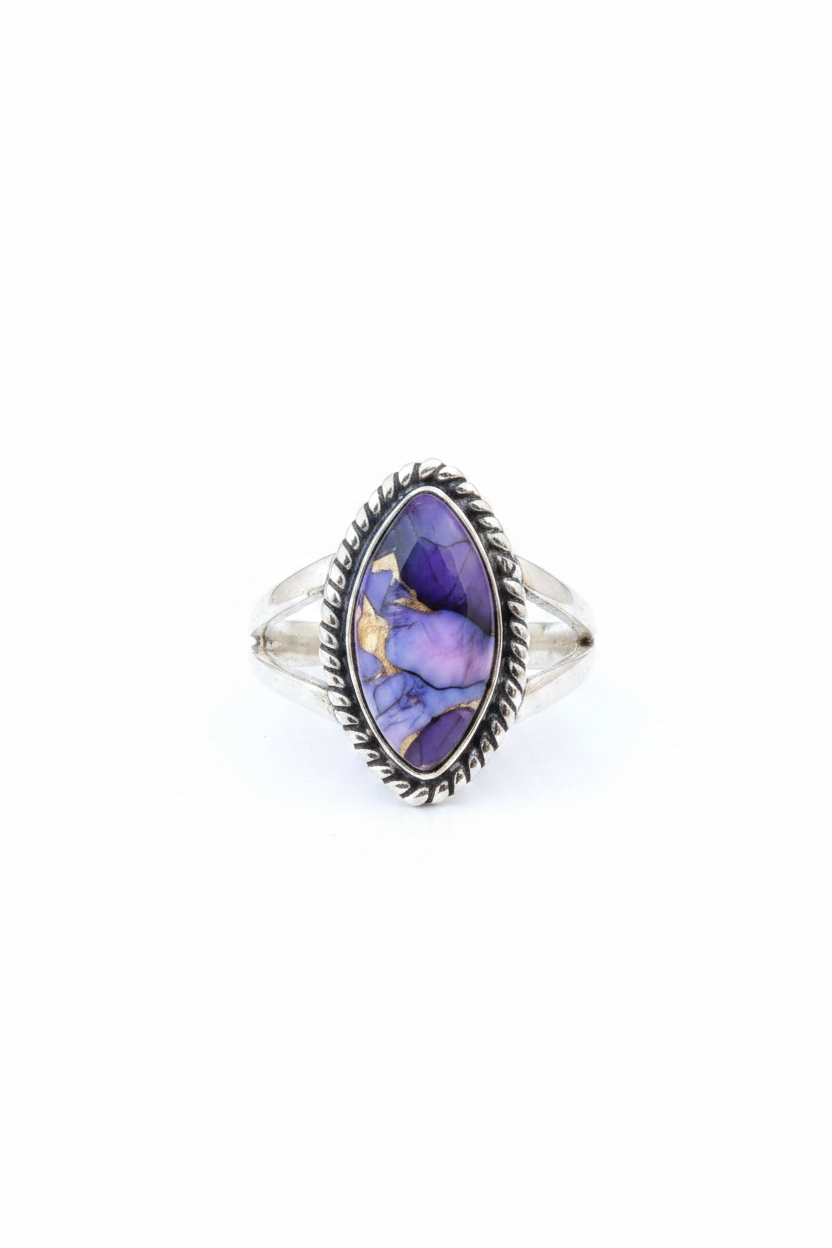 Mia Purple Turquoise Ring