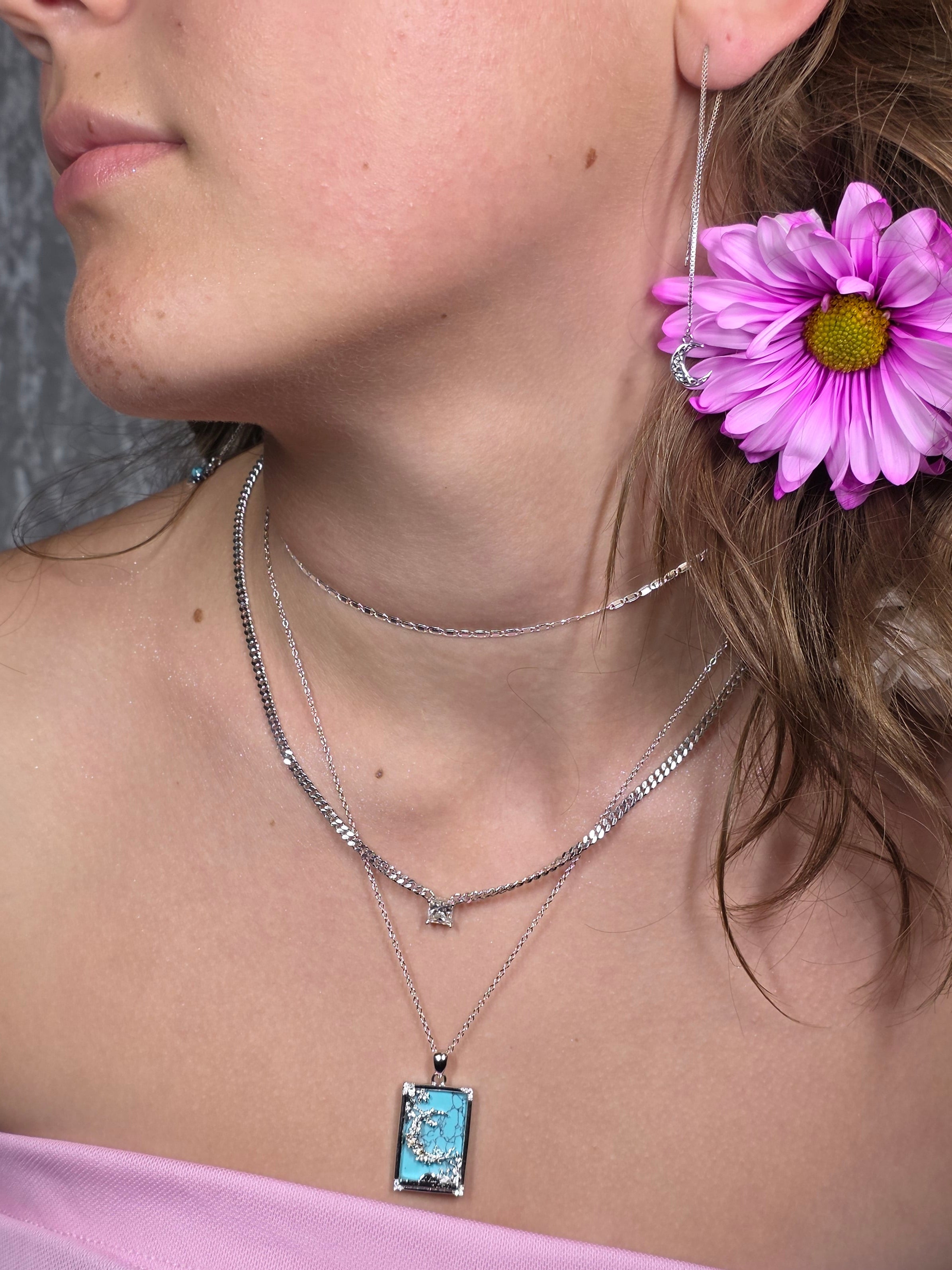 Moon Tarot Necklace